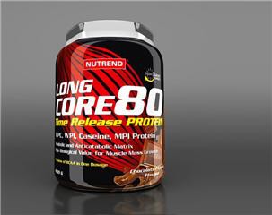 LONG CORE 80 - je širokospektrální anabolický proteinový suplement s vysokým obsahem bílkovin v každé dávce.